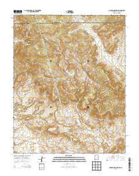 Chromo Mountain New Mexico Historical topographic map, 1:24000 scale, 7.5 X 7.5 Minute, Year 2013