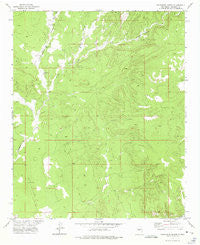 Chupadera Spring New Mexico Historical topographic map, 1:24000 scale, 7.5 X 7.5 Minute, Year 1972