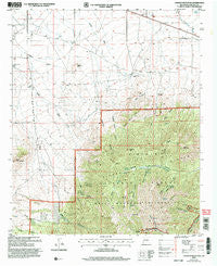 Church Mountain New Mexico Historical topographic map, 1:24000 scale, 7.5 X 7.5 Minute, Year 2004