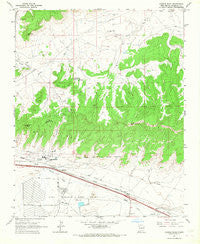 Church Rock New Mexico Historical topographic map, 1:24000 scale, 7.5 X 7.5 Minute, Year 1963