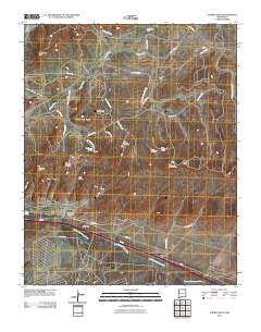 Church Rock New Mexico Historical topographic map, 1:24000 scale, 7.5 X 7.5 Minute, Year 2010