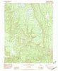 Chuska Peak New Mexico Historical topographic map, 1:24000 scale, 7.5 X 7.5 Minute, Year 1982