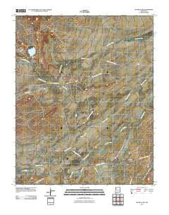 Chuska Lake New Mexico Historical topographic map, 1:24000 scale, 7.5 X 7.5 Minute, Year 2010