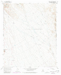 Cienega Ranch New Mexico Historical topographic map, 1:24000 scale, 7.5 X 7.5 Minute, Year 1965