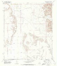 Cienega School New Mexico Historical topographic map, 1:24000 scale, 7.5 X 7.5 Minute, Year 1969