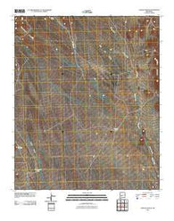 Cienega Ranch New Mexico Historical topographic map, 1:24000 scale, 7.5 X 7.5 Minute, Year 2010