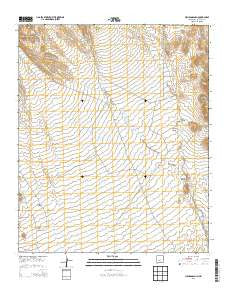 Cienega Ranch New Mexico Historical topographic map, 1:24000 scale, 7.5 X 7.5 Minute, Year 2013
