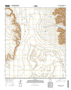 Cienega School New Mexico Historical topographic map, 1:24000 scale, 7.5 X 7.5 Minute, Year 2013