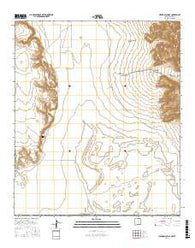 Cienega School New Mexico Current topographic map, 1:24000 scale, 7.5 X 7.5 Minute, Year 2017