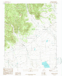 Cimarron SE New Mexico Historical topographic map, 1:24000 scale, 7.5 X 7.5 Minute, Year 1987
