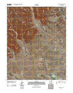 Cimarron SE New Mexico Historical topographic map, 1:24000 scale, 7.5 X 7.5 Minute, Year 2010