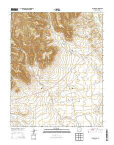 Cimarron SE New Mexico Historical topographic map, 1:24000 scale, 7.5 X 7.5 Minute, Year 2013