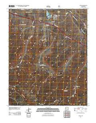 Ciniza New Mexico Historical topographic map, 1:24000 scale, 7.5 X 7.5 Minute, Year 2011
