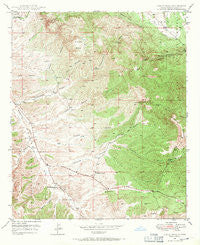 Circle Mesa New Mexico Historical topographic map, 1:24000 scale, 7.5 X 7.5 Minute, Year 1949