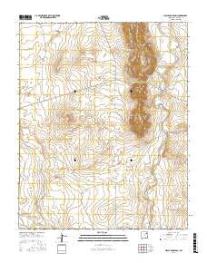 Circle Bar Ranch New Mexico Current topographic map, 1:24000 scale, 7.5 X 7.5 Minute, Year 2017