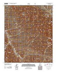 Circle Mesa New Mexico Historical topographic map, 1:24000 scale, 7.5 X 7.5 Minute, Year 2011