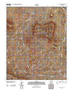 Circle S Mesa New Mexico Historical topographic map, 1:24000 scale, 7.5 X 7.5 Minute, Year 2010