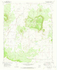 Circles S Mesa New Mexico Historical topographic map, 1:24000 scale, 7.5 X 7.5 Minute, Year 1970