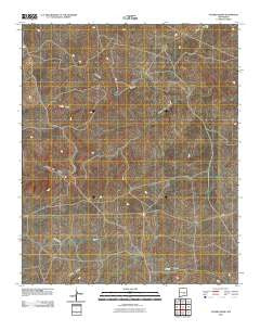 Cistern Draw New Mexico Historical topographic map, 1:24000 scale, 7.5 X 7.5 Minute, Year 2010