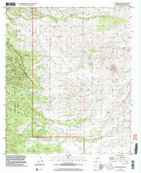 Clanton Draw New Mexico Historical topographic map, 1:24000 scale, 7.5 X 7.5 Minute, Year 1998