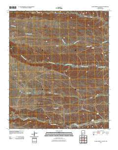 Clark Spring Canyon New Mexico Historical topographic map, 1:24000 scale, 7.5 X 7.5 Minute, Year 2010