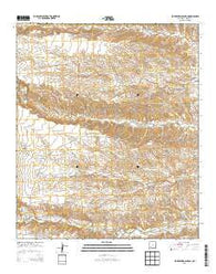 Clark Spring Canyon New Mexico Historical topographic map, 1:24000 scale, 7.5 X 7.5 Minute, Year 2013