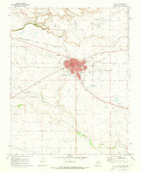Clayton New Mexico Historical topographic map, 1:24000 scale, 7.5 X 7.5 Minute, Year 1970