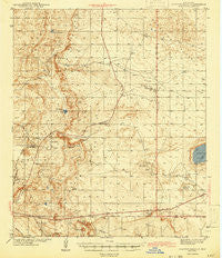 Clayton Basin New Mexico Historical topographic map, 1:62500 scale, 15 X 15 Minute, Year 1943