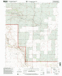 Clayton SW New Mexico Historical topographic map, 1:24000 scale, 7.5 X 7.5 Minute, Year 1998