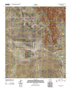 Cleones Tank New Mexico Historical topographic map, 1:24000 scale, 7.5 X 7.5 Minute, Year 2010