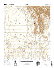Cleones Tank New Mexico Historical topographic map, 1:24000 scale, 7.5 X 7.5 Minute, Year 2013