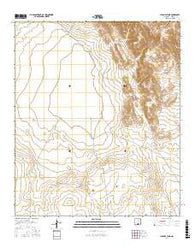 Cleones Tank New Mexico Current topographic map, 1:24000 scale, 7.5 X 7.5 Minute, Year 2017