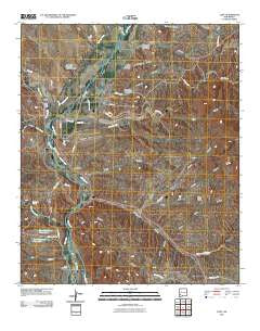 Cliff New Mexico Historical topographic map, 1:24000 scale, 7.5 X 7.5 Minute, Year 2010