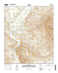 Cliff New Mexico Current topographic map, 1:24000 scale, 7.5 X 7.5 Minute, Year 2017