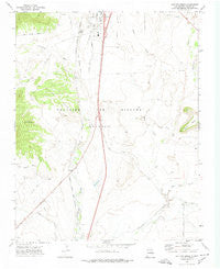 Clifton House New Mexico Historical topographic map, 1:24000 scale, 7.5 X 7.5 Minute, Year 1971