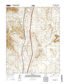 Clifton House New Mexico Current topographic map, 1:24000 scale, 7.5 X 7.5 Minute, Year 2013