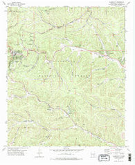 Cloudcroft New Mexico Historical topographic map, 1:24000 scale, 7.5 X 7.5 Minute, Year 1977