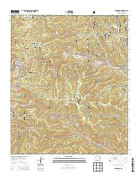 Cloudcroft New Mexico Historical topographic map, 1:24000 scale, 7.5 X 7.5 Minute, Year 2013