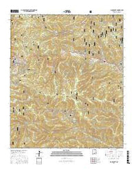 Cloudcroft New Mexico Current topographic map, 1:24000 scale, 7.5 X 7.5 Minute, Year 2017