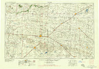 Clovis New Mexico Historical topographic map, 1:250000 scale, 1 X 2 Degree, Year 1958