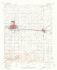 Clovis New Mexico Historical topographic map, 1:62500 scale, 15 X 15 Minute, Year 1957