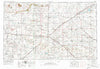 Clovis New Mexico Historical topographic map, 1:250000 scale, 1 X 2 Degree, Year 1954