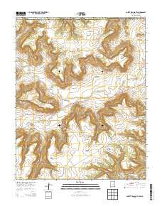 Cobert Mesa South New Mexico Historical topographic map, 1:24000 scale, 7.5 X 7.5 Minute, Year 2013