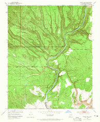 Cochiti Dam New Mexico Historical topographic map, 1:24000 scale, 7.5 X 7.5 Minute, Year 1953