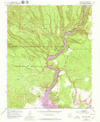 Cochiti Dam New Mexico Historical topographic map, 1:24000 scale, 7.5 X 7.5 Minute, Year 1953