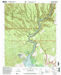 Cochiti Dam New Mexico Historical topographic map, 1:24000 scale, 7.5 X 7.5 Minute, Year 2002