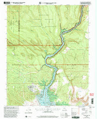 Cochiti Dam New Mexico Historical topographic map, 1:24000 scale, 7.5 X 7.5 Minute, Year 2002