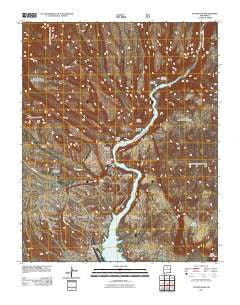 Cochiti Dam New Mexico Historical topographic map, 1:24000 scale, 7.5 X 7.5 Minute, Year 2011