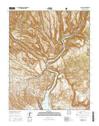 Cochiti Dam New Mexico Current topographic map, 1:24000 scale, 7.5 X 7.5 Minute, Year 2017