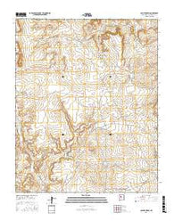 Collier Draw New Mexico Current topographic map, 1:24000 scale, 7.5 X 7.5 Minute, Year 2017